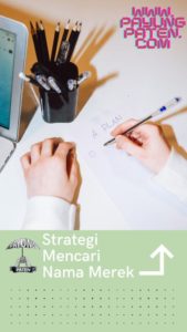 strategi mencari nama merek